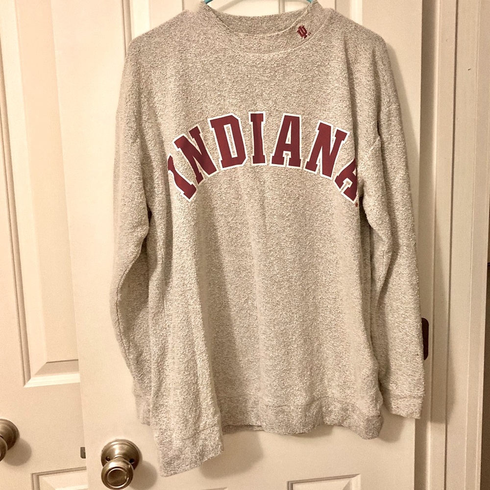 Victoria Secret Pink Indiana Oversized Sweatshirt